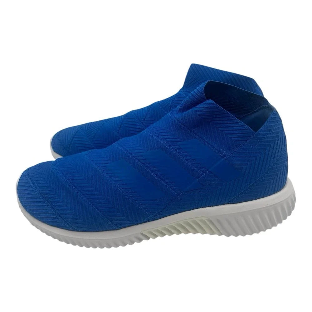 Adidas Nemeziz Tango 18.1 TR Football Soccer Shoes Mens Sz 9.5 Blue/White AC7355